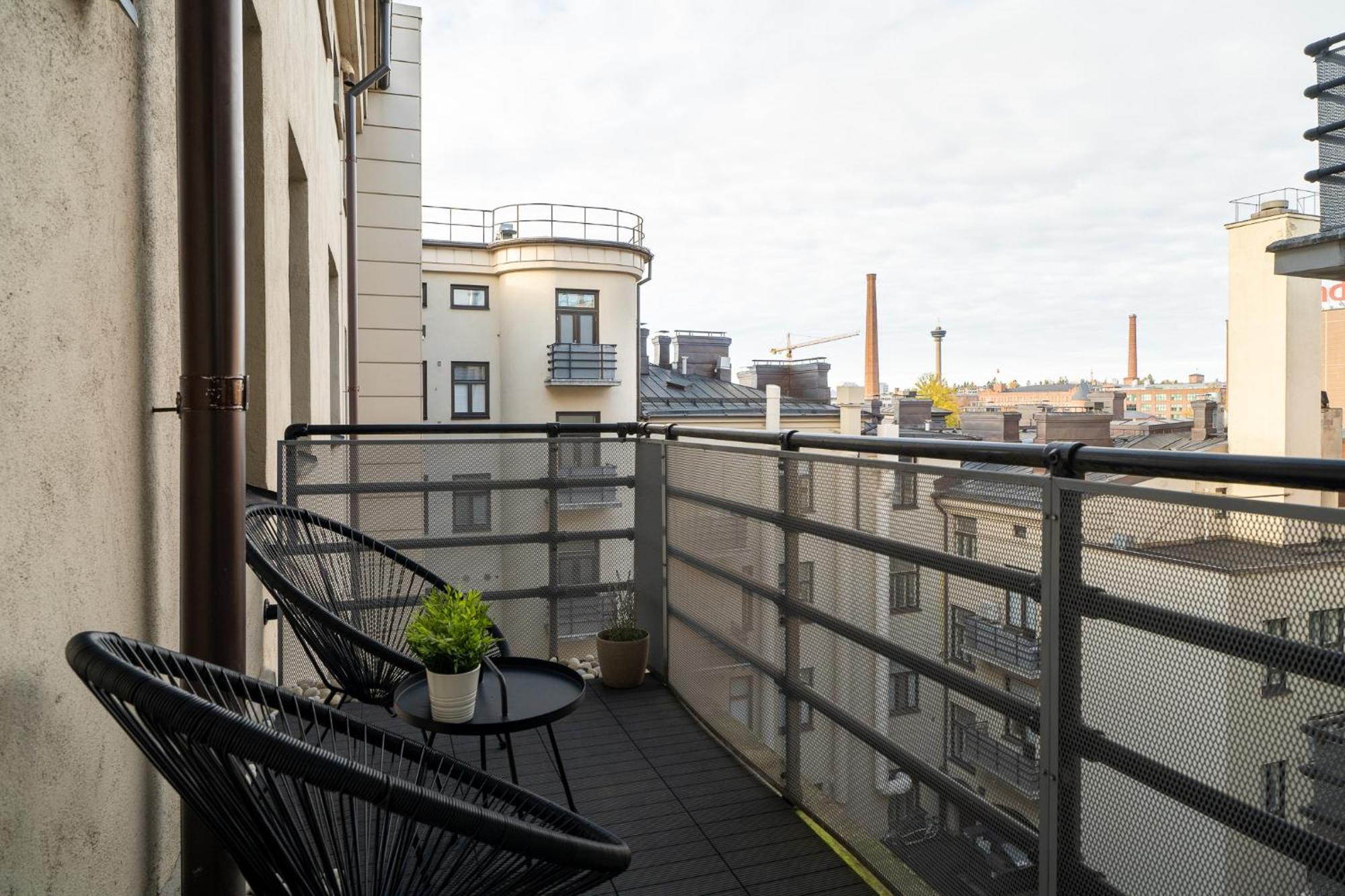 "Penthouse" - Renovated 1Br Apt With Sauna & 60M2 Private Terrace, Hosted By 2Ndhomes Tampere Eksteriør billede