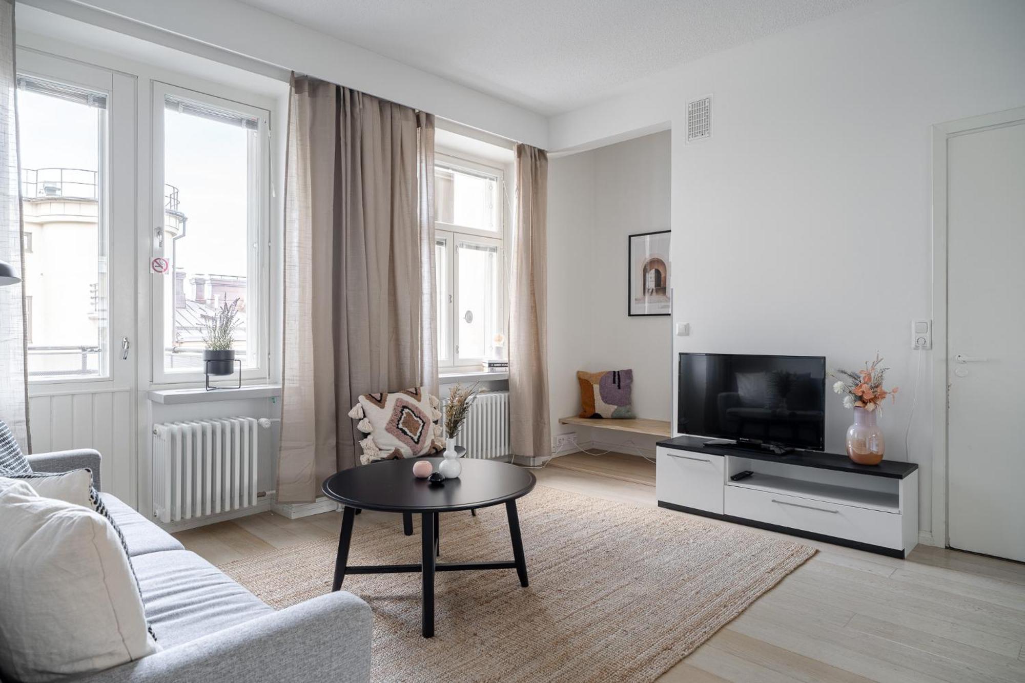 "Penthouse" - Renovated 1Br Apt With Sauna & 60M2 Private Terrace, Hosted By 2Ndhomes Tampere Eksteriør billede